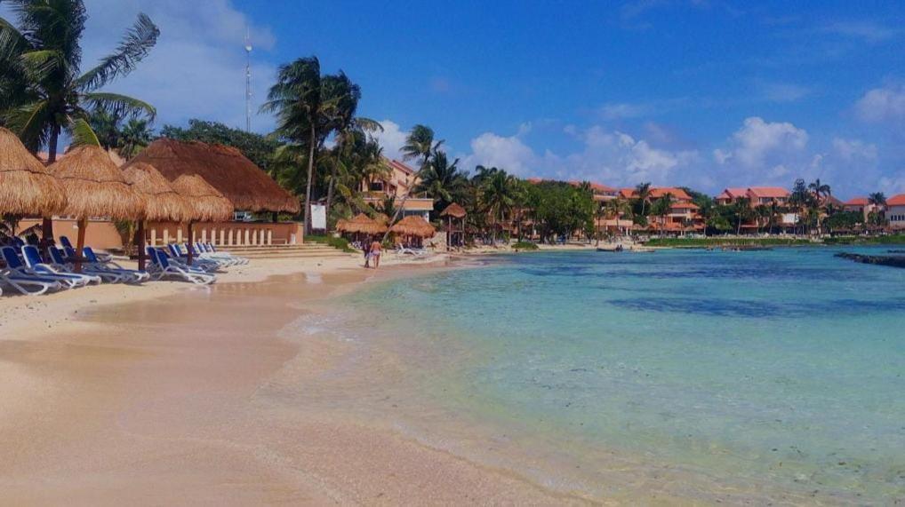 Puerto Aventuras, Departamento A Unos Pasos De La Playa Apartment Bagian luar foto