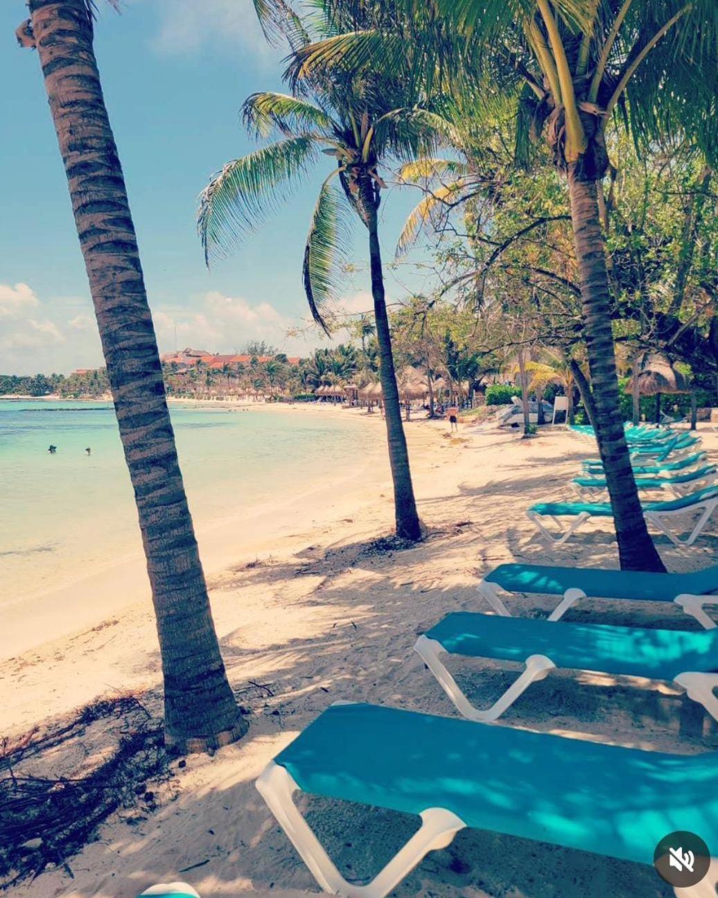 Puerto Aventuras, Departamento A Unos Pasos De La Playa Apartment Bagian luar foto